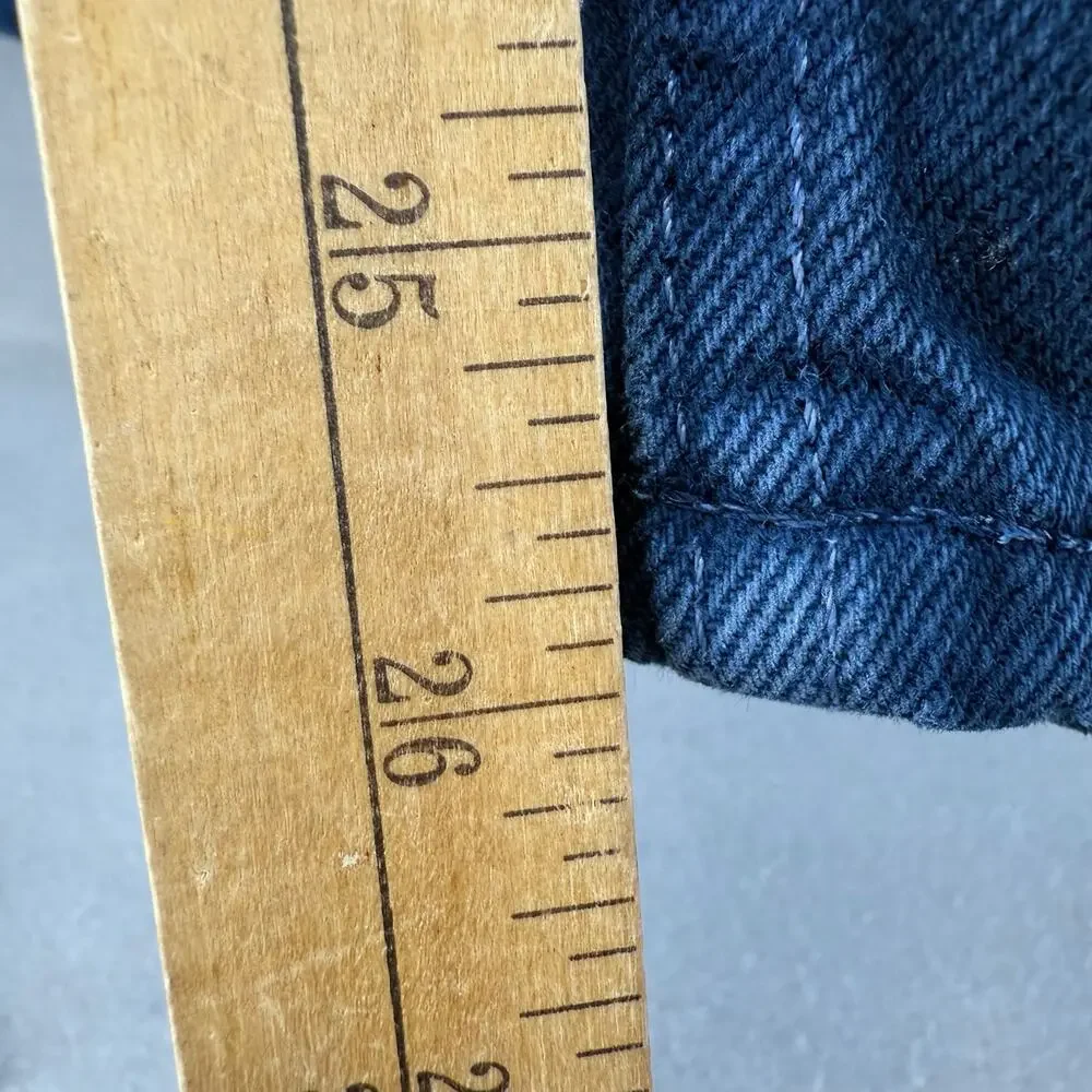 Levi's 560 Jeans Men's 29x28 Indigo Blue Orange Tag Loose Fit Vintage Made in US